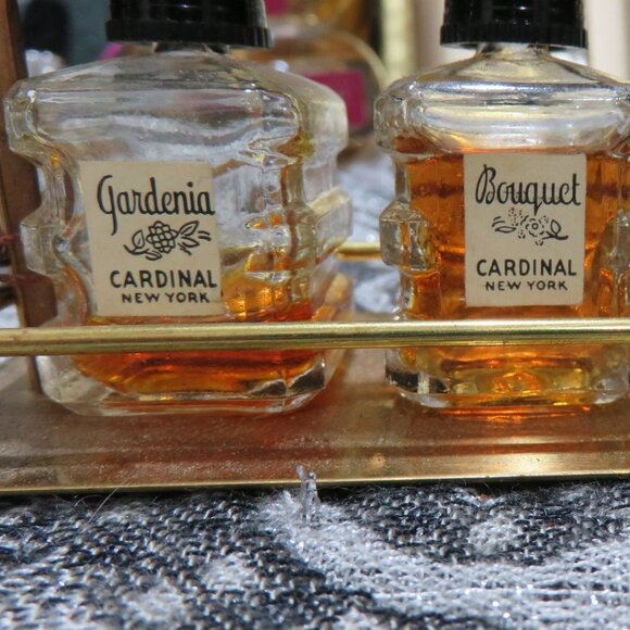 TANTALUX BY CARDINAL PERSONAL EAU DE PARFUM BAR WITH TAG, HEART LOCK & KEY 1938 - Picture 3 of 12